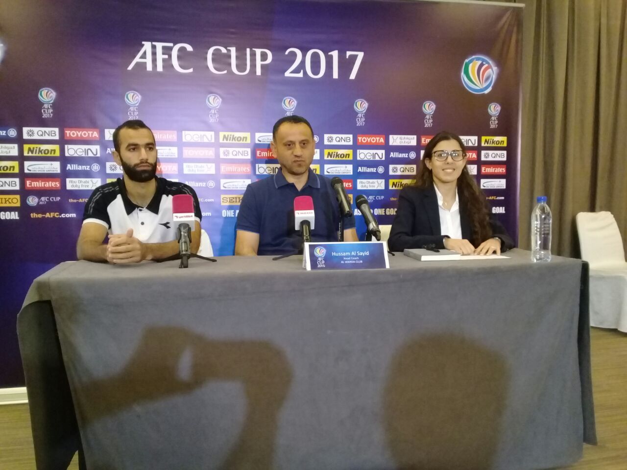 جانب من المؤتمر الصحفي