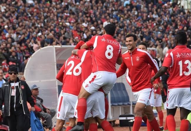 فرحة لاعبي النجم الساحلي