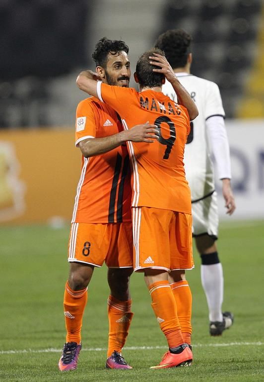 فرحة لاعبي أم صلال