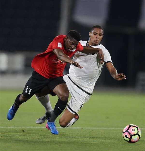 جانب من المباراة