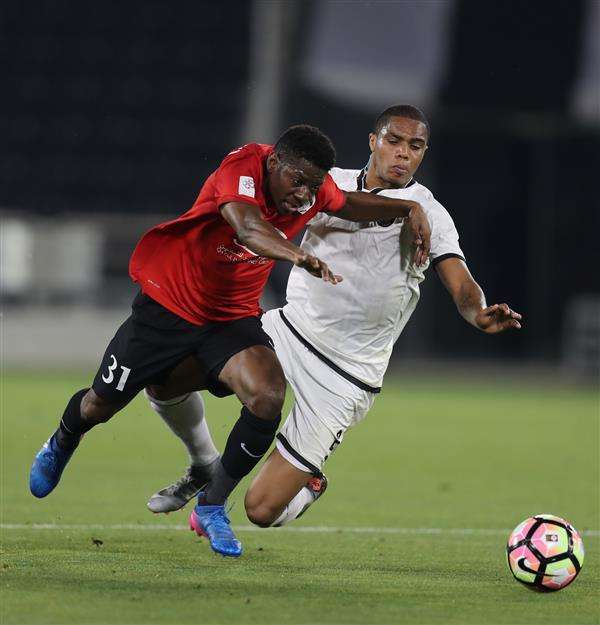 جانب من المباراة