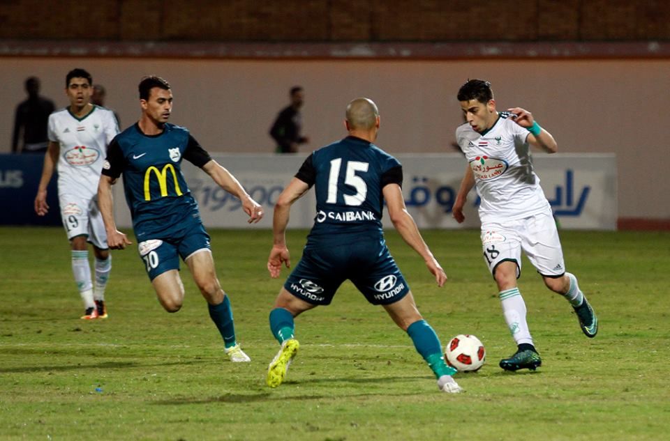 جانب من المباراة