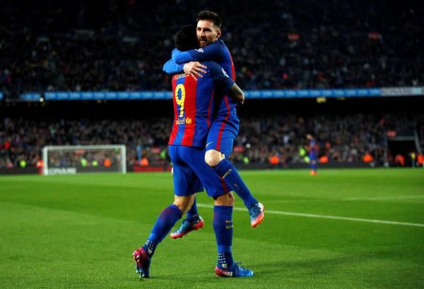 ميسي وسواريز