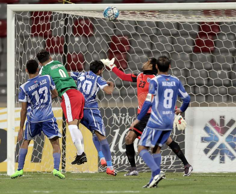 من لقاء سابق للوحدات وصحم