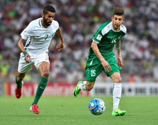 جانب من لقاء السعودية والعراق