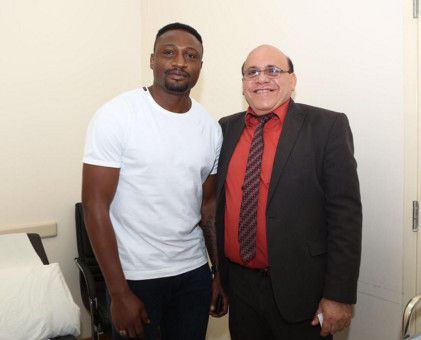  إنيرامو أثناء الفحص الطبي