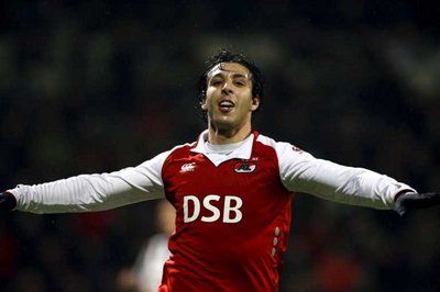 منير الحمداوي يعاني مع فريقه في دوري أبطال أوربا