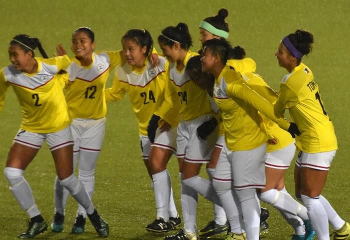 فرحة منتخب الفلبين بالفوز