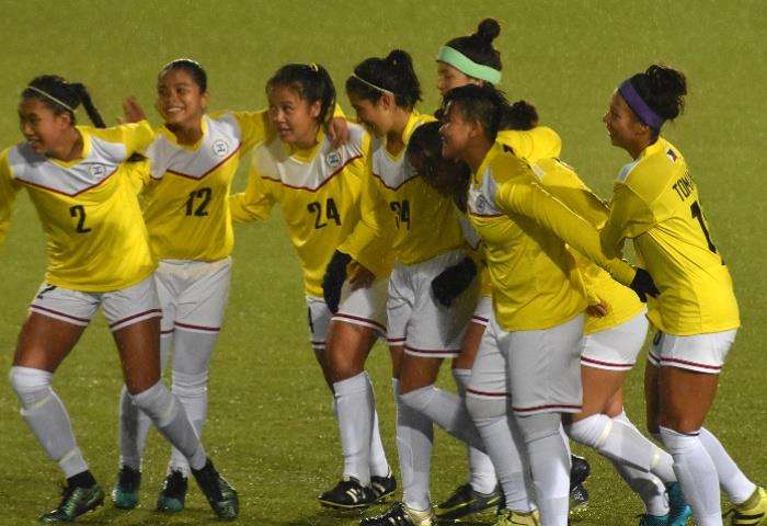 فرحة منتخب الفلبين بالفوز