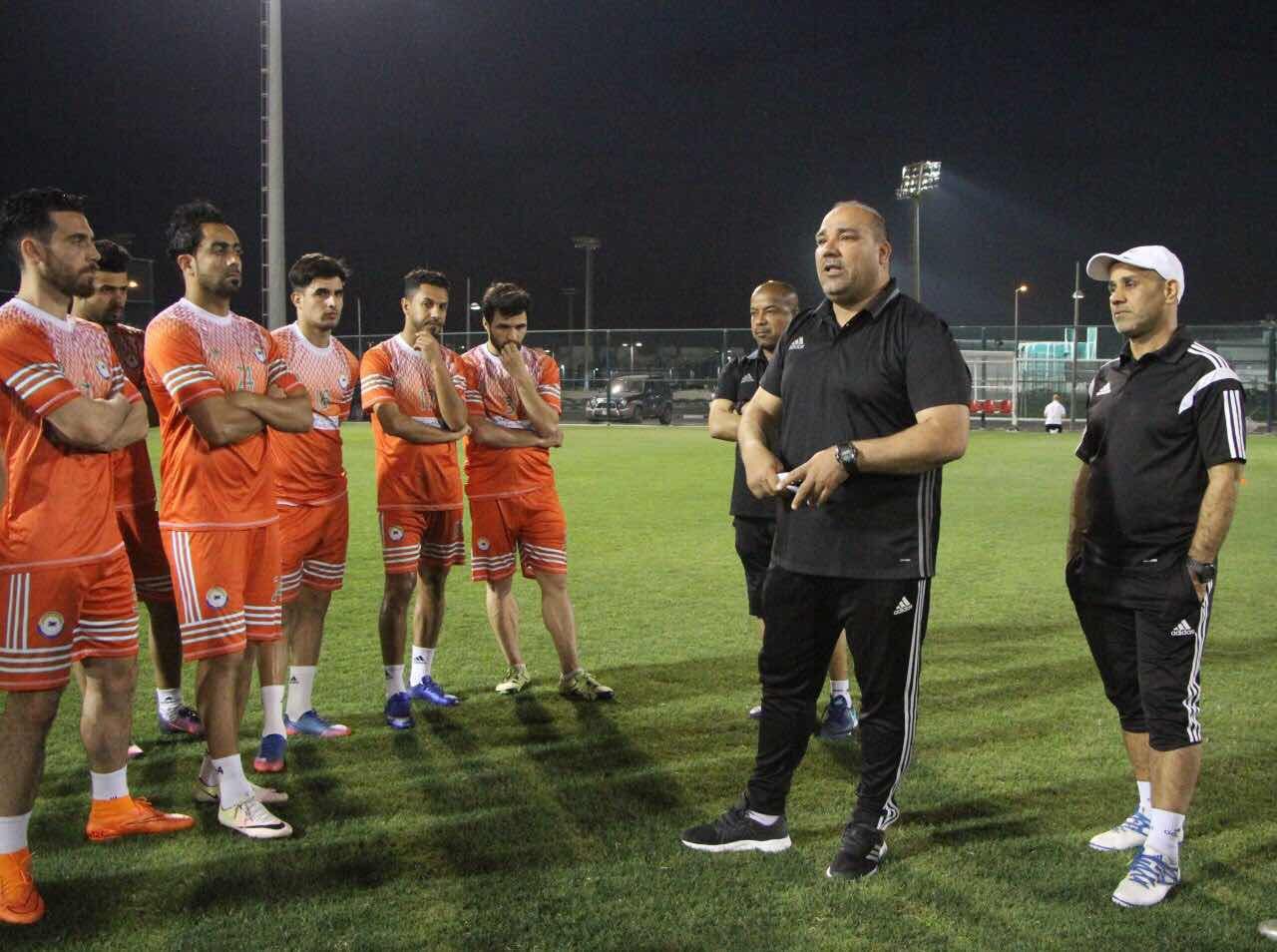 جانب من التدريبات