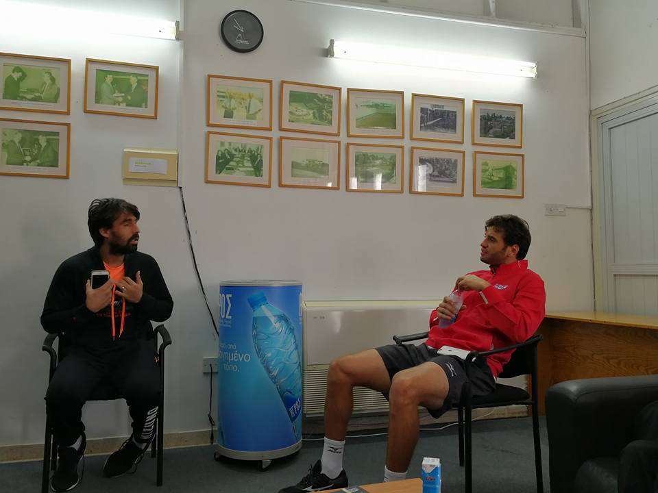 النجم القبرصي باجداتيس في حوار مع مالك الجزيري