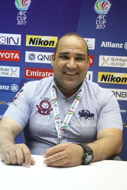 عصام حمد من المؤتمر الصحفي