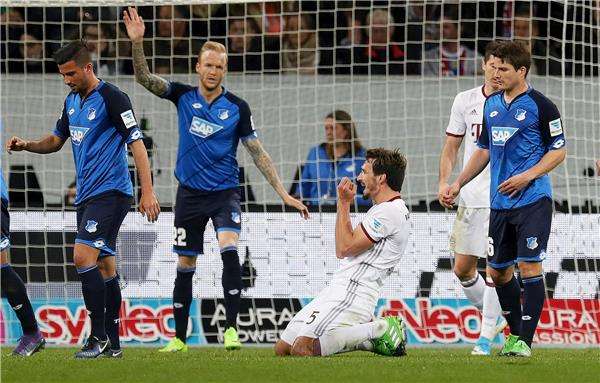 من مباراة بايرن ميونيخ وهوفنهايم