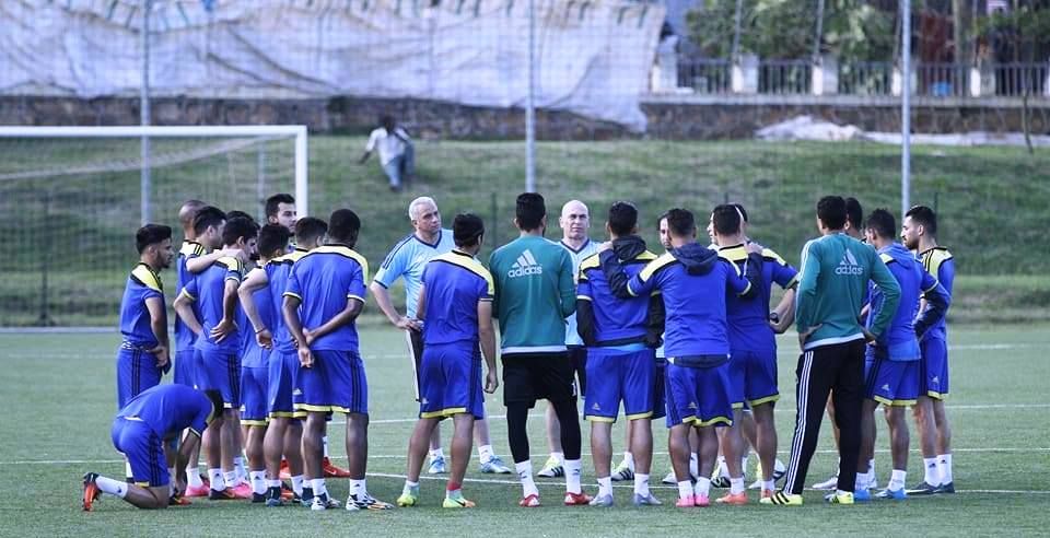 جانب من التدريبات