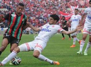 من مباراة الوداد والجيش