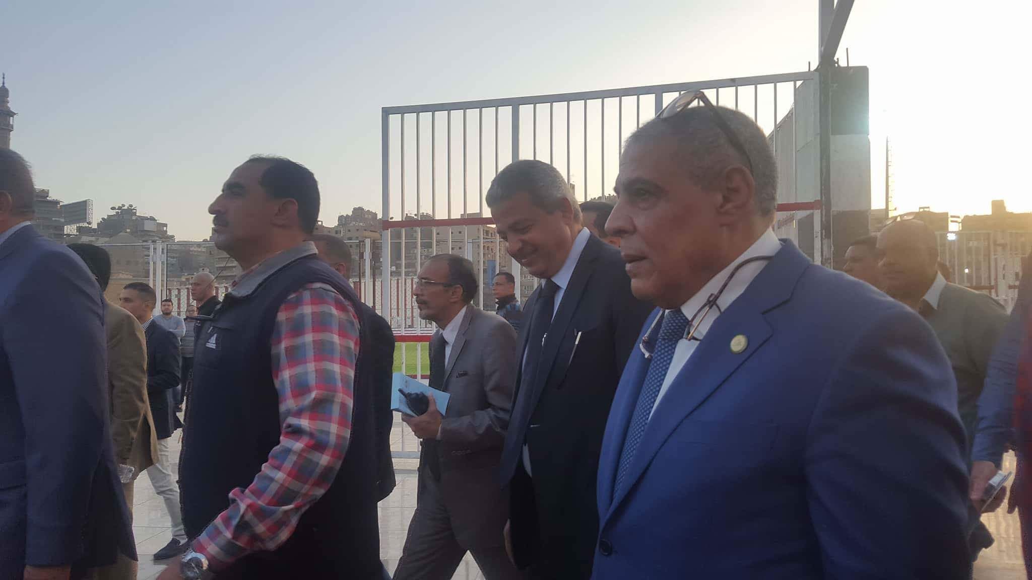 جانب من الزيارة 