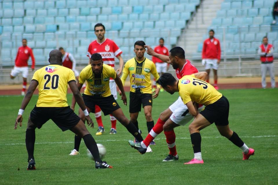  من مباراة الإفريقي واتحاد بن قردان