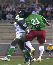 جانب من المباراة