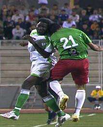 جانب من المباراة