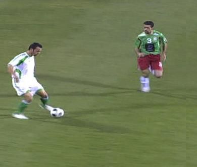 جانب من المباراة