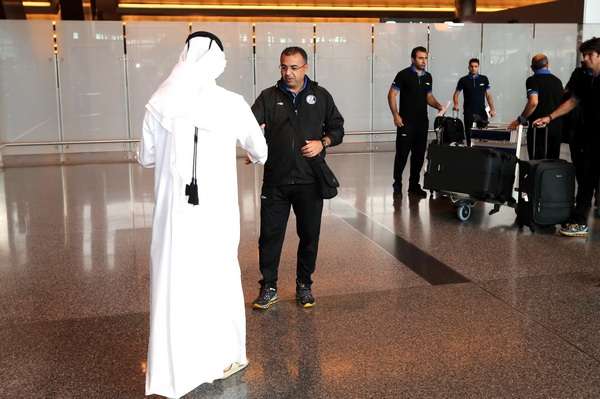 من وصول البعثة