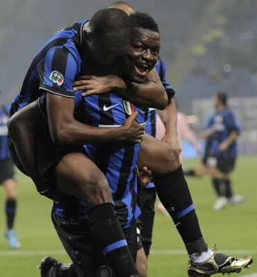 علي مونتاري و إيتو في لقاء الفريق الأخير أمام باليرمو