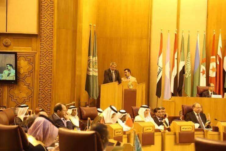 جانب من اجتماع سابق لوزراء الشباب العرب