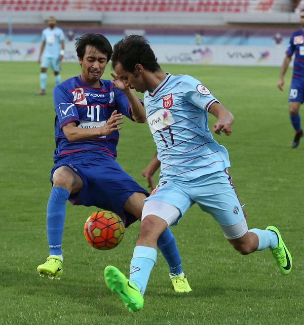 جانب من مباراة الشباب النصر