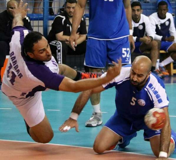 جانب من المباراة 