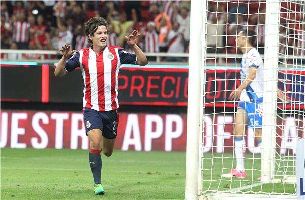 فرحة لاعب جوادا لاخارا بهدفه