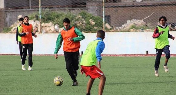 جانب من التدريبات