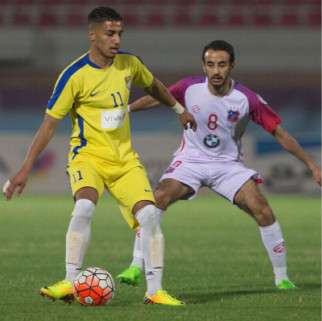 جانب من مباراة في الدوري الكويتي