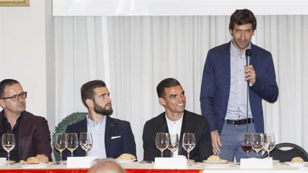 راؤول خلال الاحتفالية