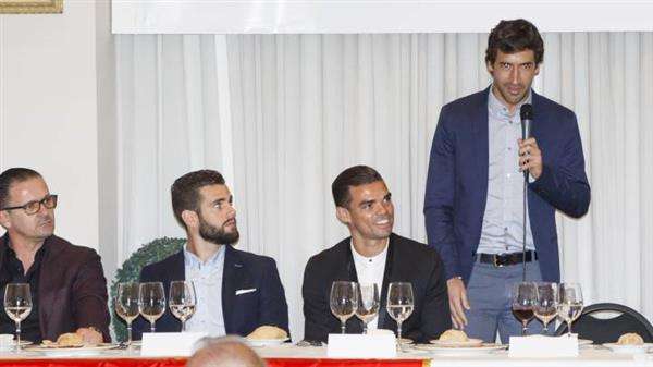 راؤول خلال الاحتفالية