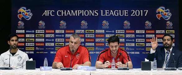 اولاريو كوزمين من المؤتمر الصحفي