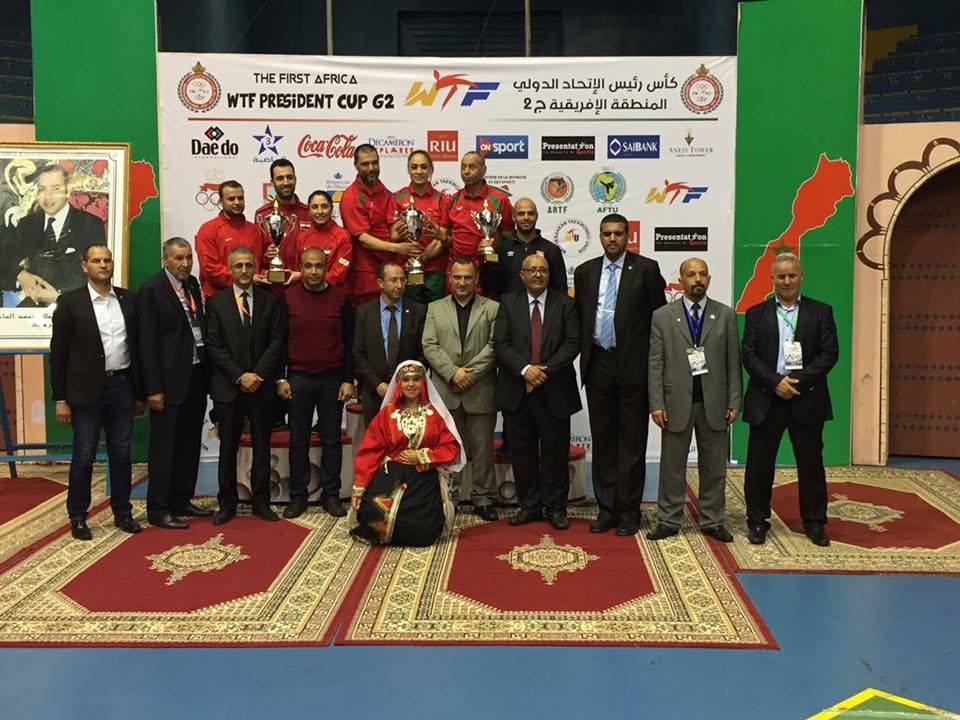 جانب من تتويج منتخب تونس