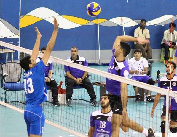 لقطة من مباراة داركليب مع النصر