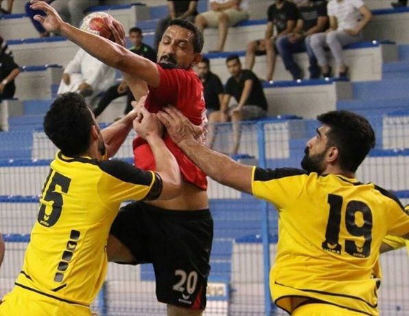 لقطة من المباراة