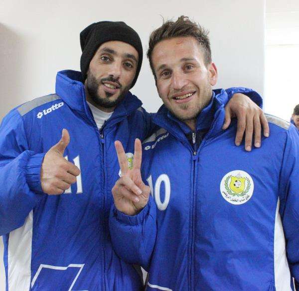 النجمان فهد العتال وأشرف نعمان