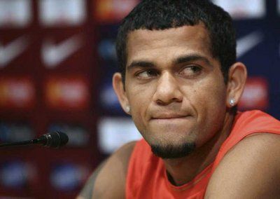 البرازيلي داني الفيس لاعب برشلونة الاسباني