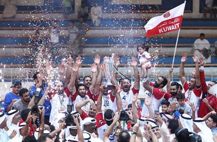 الكويت على منصة التتويج