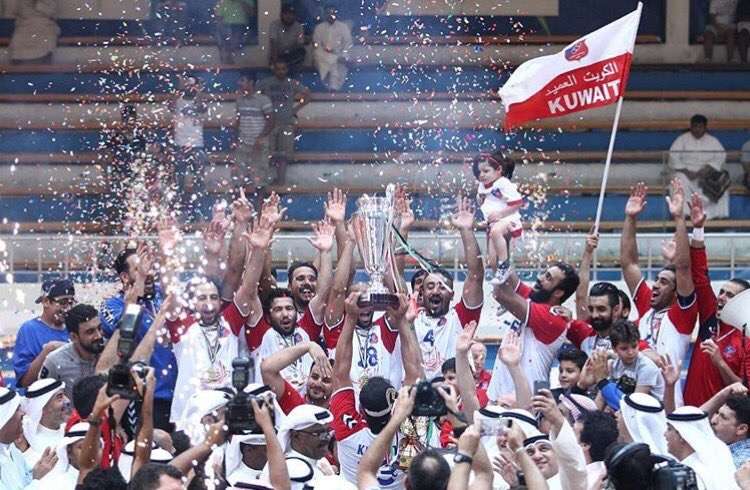 الكويت على منصة التتويج