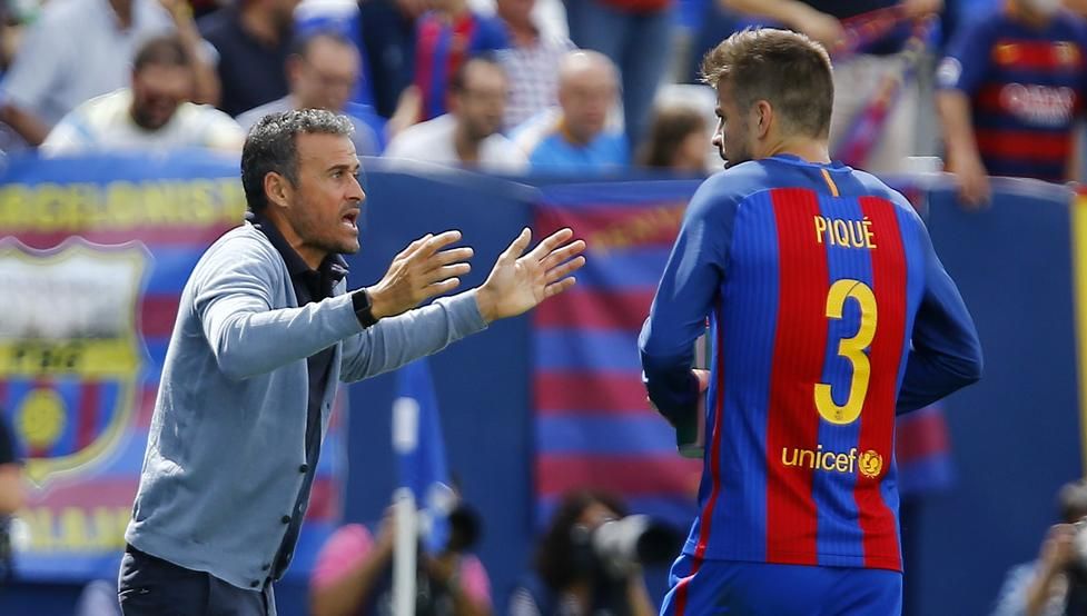 بيكيه وإنريكي