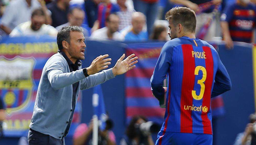 بيكيه وإنريكي