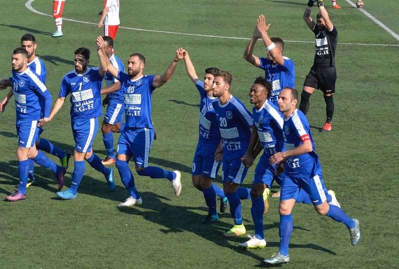 لاعبو فريق شباب الساحل