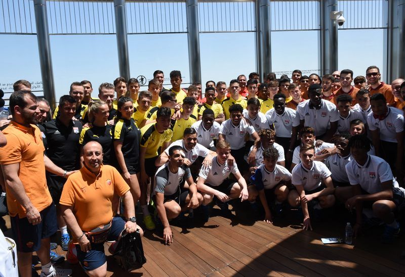 الفرق المشاركة ببطولة حمدان بن محمد في برج خليفة