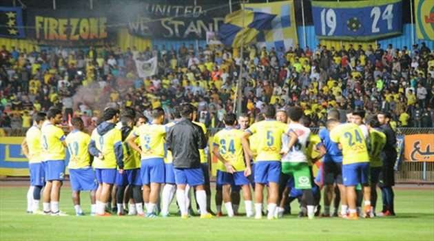 صورة أرشيفية للاعبي الإسماعيلي