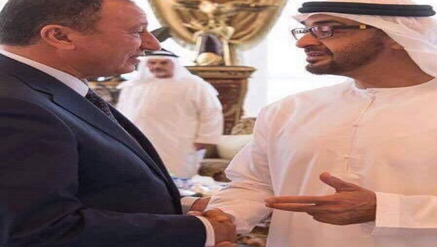 زايد آل نهيان مع محمود الخطيب
