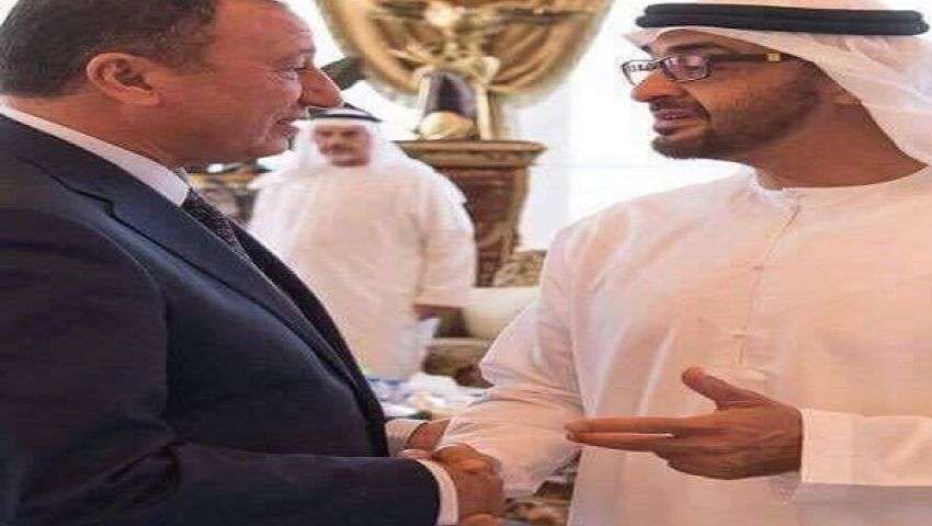 زايد آل نهيان مع محمود الخطيب