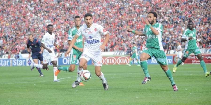 من مواجهة سابقة بين الوداد والرجاء